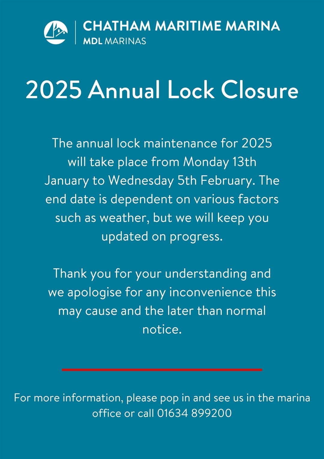 Lock Closure 2025